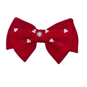 Funda din catifea cu mărgele fine